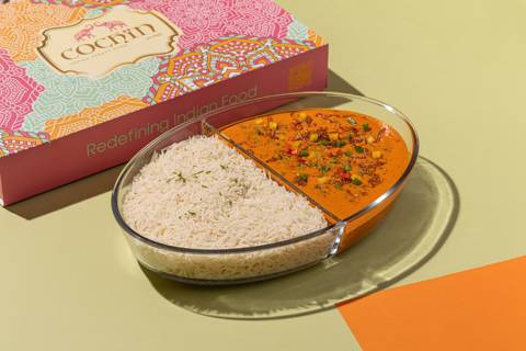 سليمان تكا ماسالا مع أرز أبيض