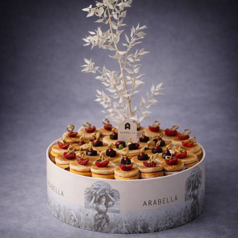 ميني  كلوب ساندويش مدور العيد