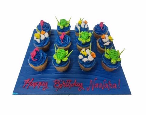 Sea Life Cupcakes