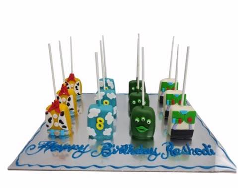 Toy Story Cake Pops