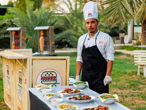 Grills Station for 20 Persons