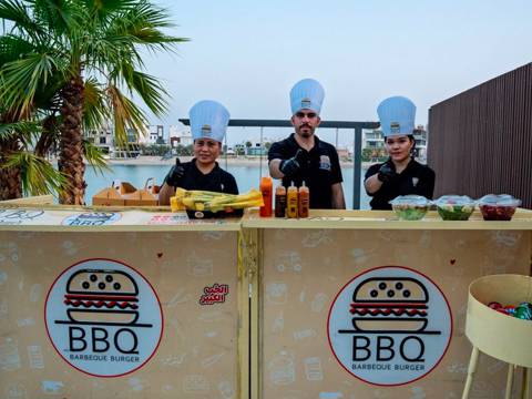 Slider Station for 25 Persons