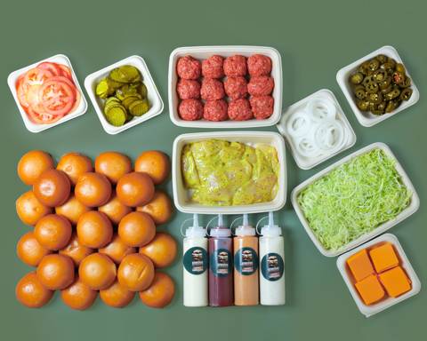 Chicken Slider Box for 6 Persons