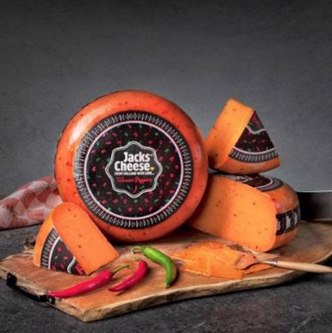 Jacks Cheese Tabasco Pepper