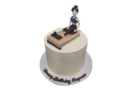 Female Gym Cake