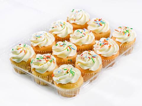 كب كيك فانيلا ميني