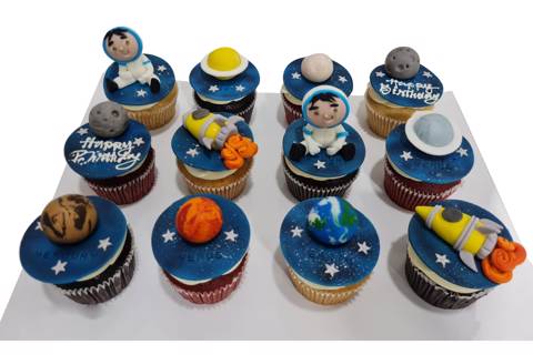 Space Cupcakes