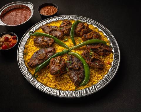 Lamb Smoked Rice Tray