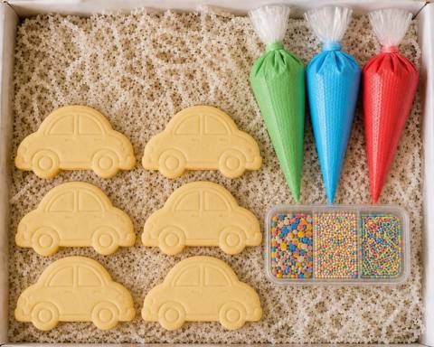 Cars Cookies DIY Kit