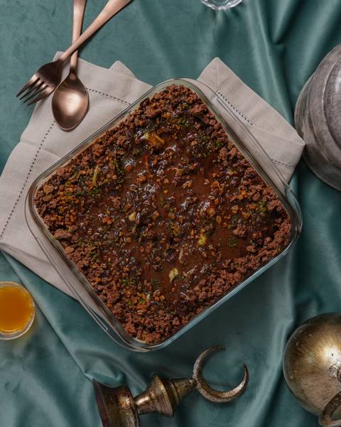 Chocolate Pistachio Kunafa