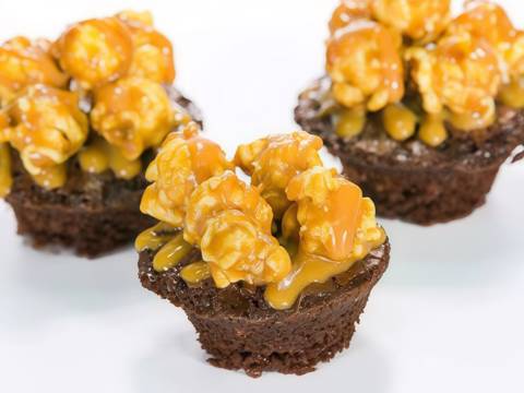 Popcorn Bite Brownie