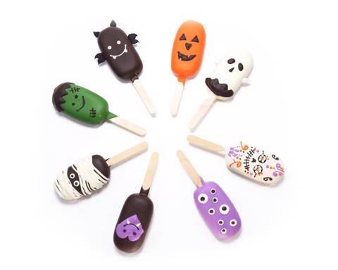 Monster Cake Popsicles