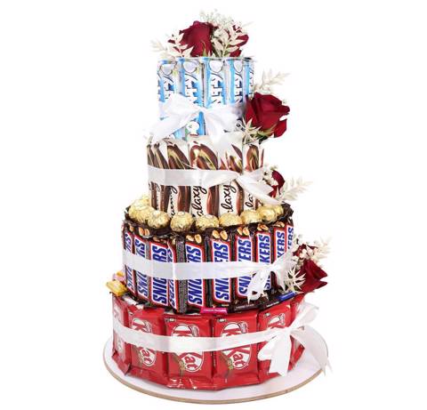 كيكة برج الشوكولاتة