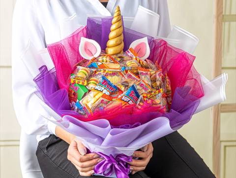 Hope Unicorn Gummy Bouquet