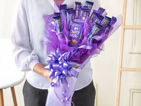 Hope Purple Rain Bouquet