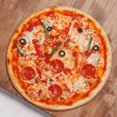 بيتزا نصف ونصف - وسط