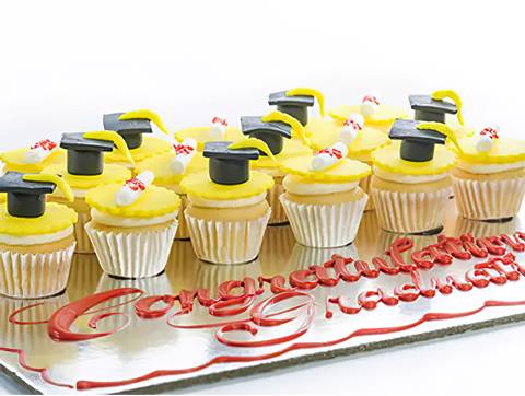 كب كيك تخرج ميني