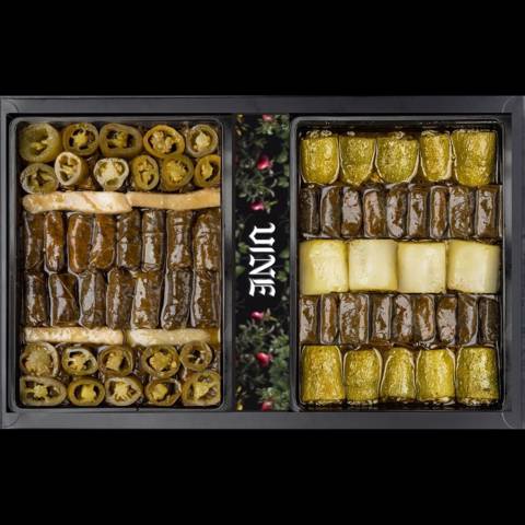 بوكس ورق عنب بالهالبينو ومحاشي بالليمون