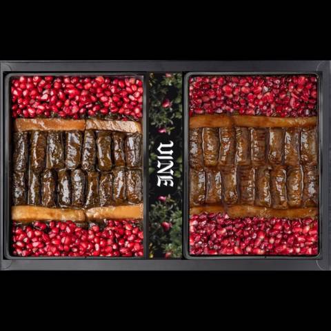 بوكس ورق عنب بدبس الرمان وملفوف بدبس الرمان