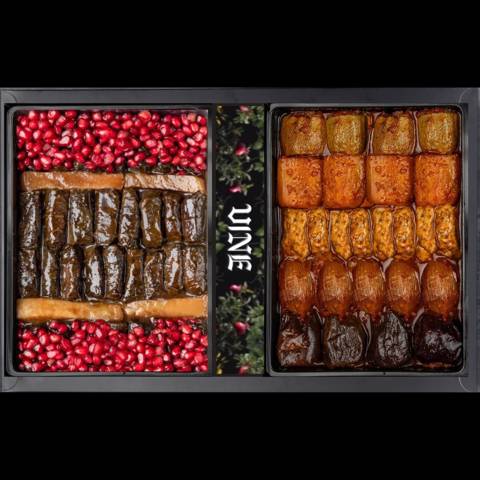 بوكس ورق عنب بدبس الرمان ومحاشي