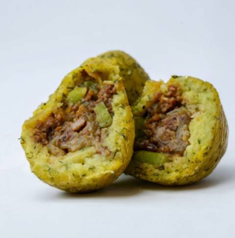 Peas Kibbeh with Meat