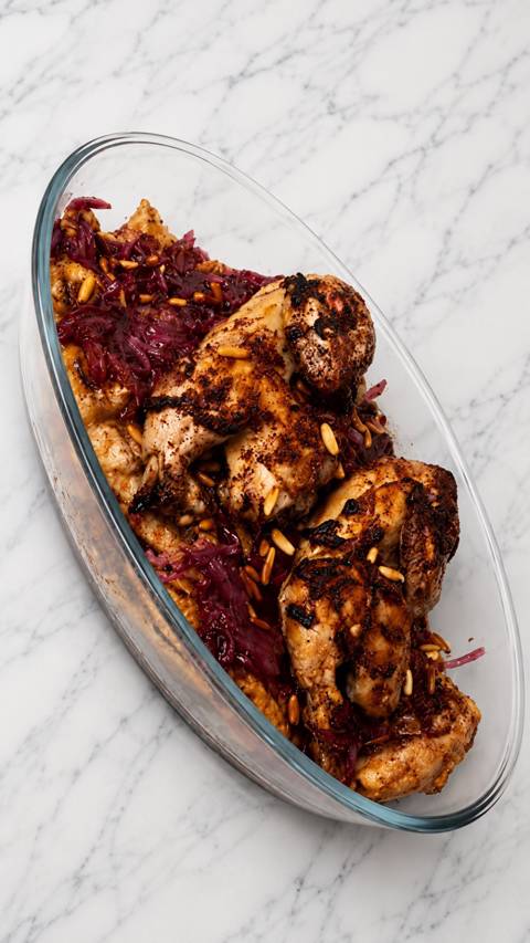 Palestinian Chicken Muskahan