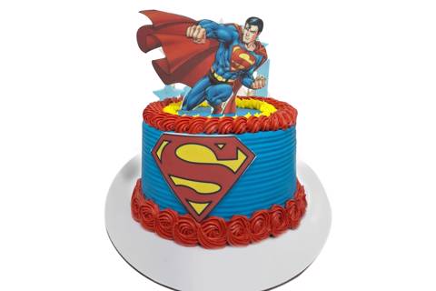 Superman Cake