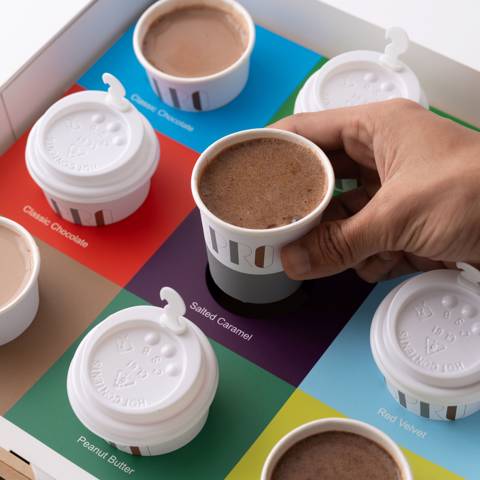 Hot Chocolate Shots Gathering Box