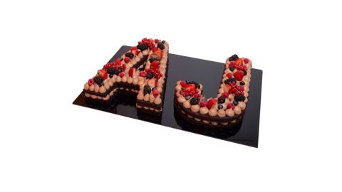 Double Letter Cake