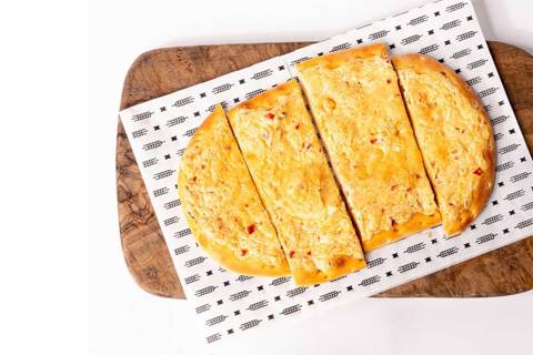 Spicy Greek Feta Cheese Flatbread