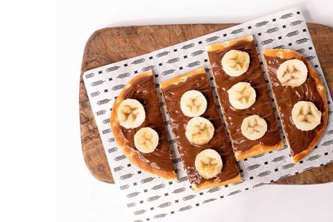 Nutella With Banana Flatbread