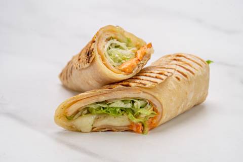 Spicy Smoked Turkey Wrap