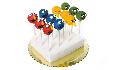 Sesame Street Cake Pops