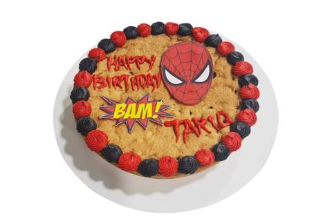 كيكة كوكيز الأبطال سبايدرمان