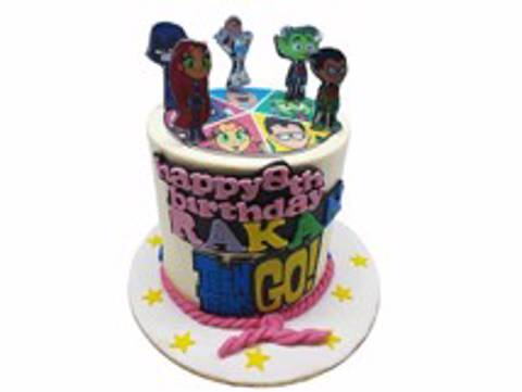 كيكة تيين تايتنز جو