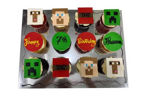 Minecraft Cupcakes