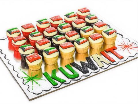 كب كيك العيد الوطني