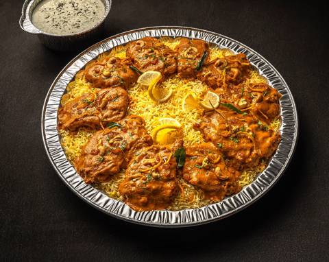 Hammour Biryani Tray