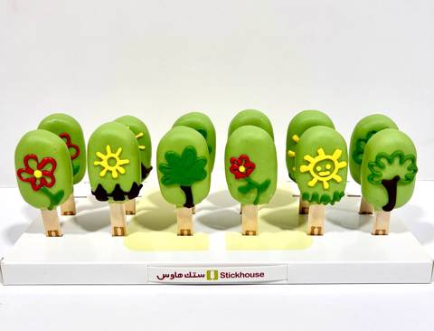 أعواد الكيك يوم التخضير