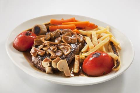 ستيك بالفطر