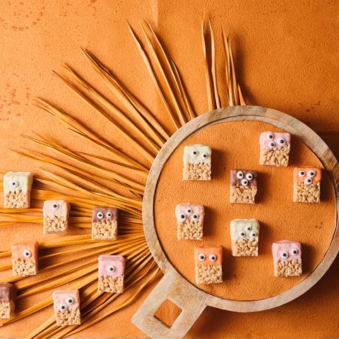 Googly Eyes Rice Krispies