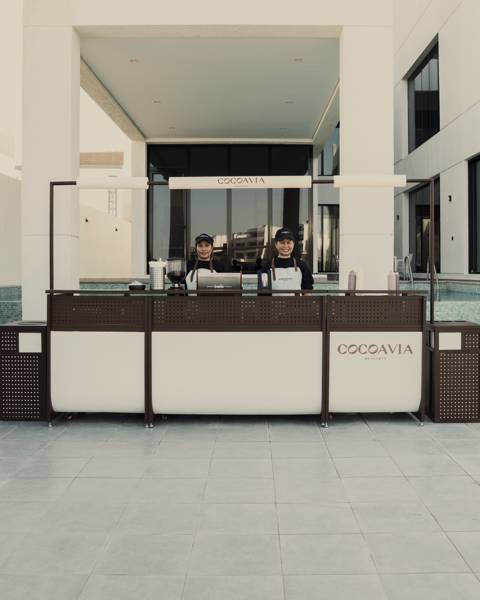 ستيشن الحلويات ل٤٥ شخص