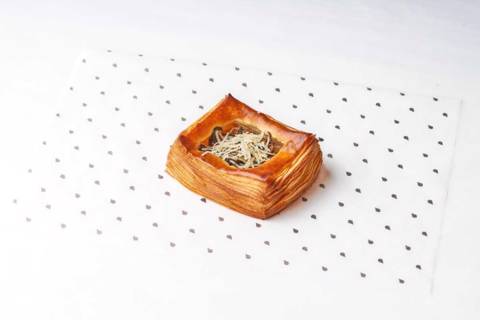 Mushroom With Caramelized Onions & Gruyere Cheese Danish