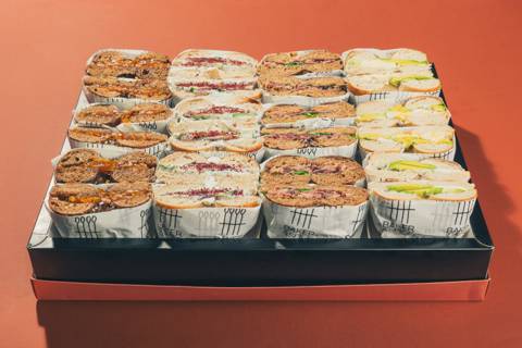 Bagel Sandwiches Tray