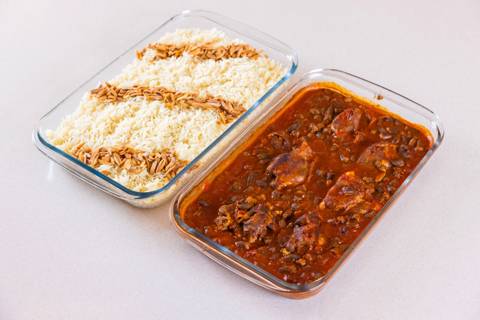 Bamya with Beef Shank