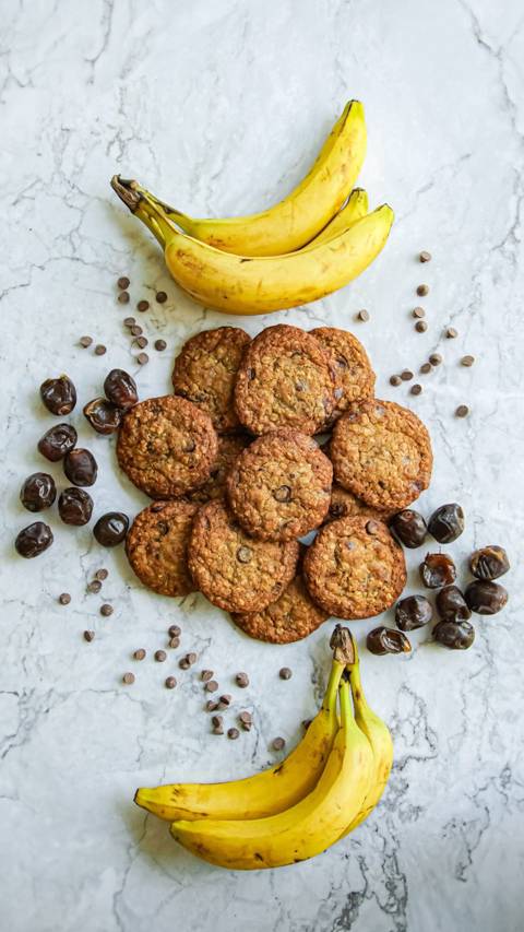 Banana Chocolate Date Cookie