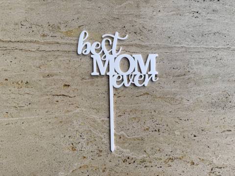Best Mom Ever - White
