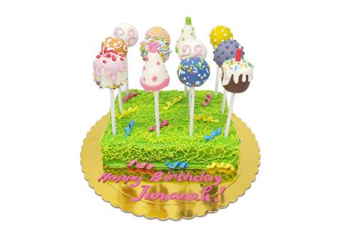 Birthday Cake Pops