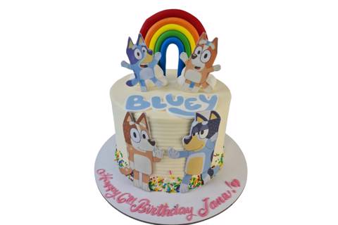 Bluey Cake