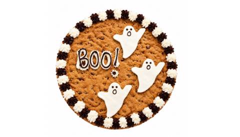 Boo Cookie Cake